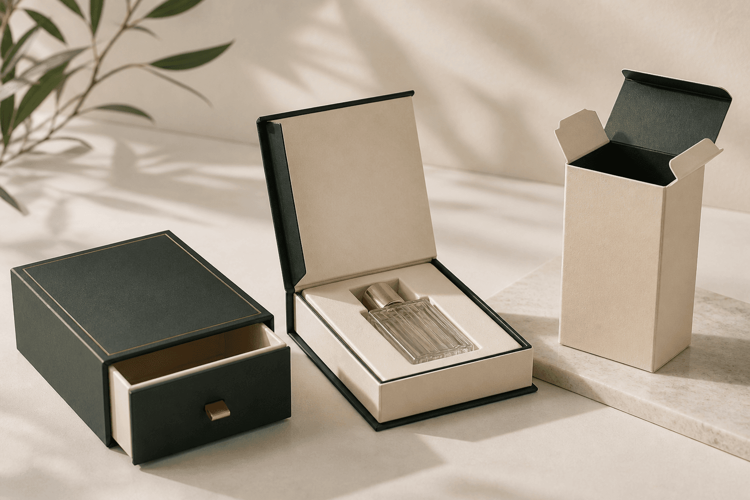 Boxes and gift packaging