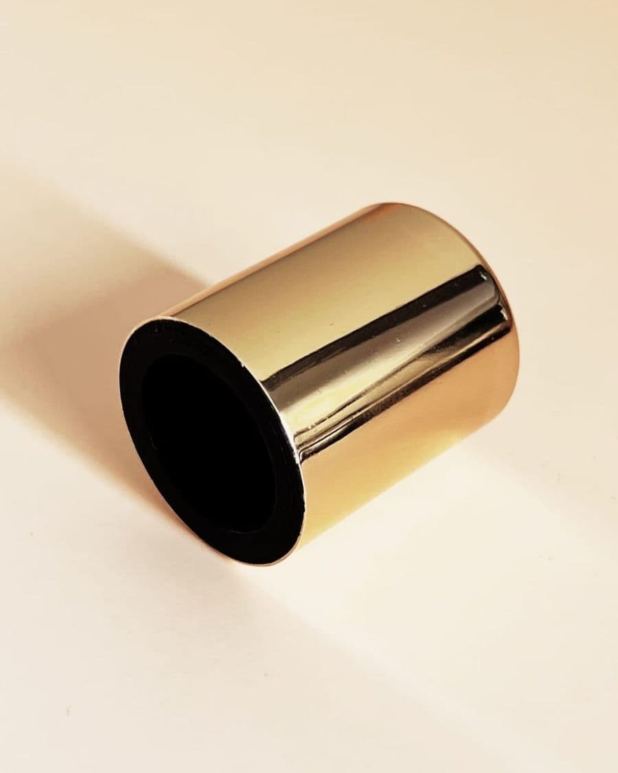 Vista previa de Tapón de perfume de aluminio dorado FEA 15