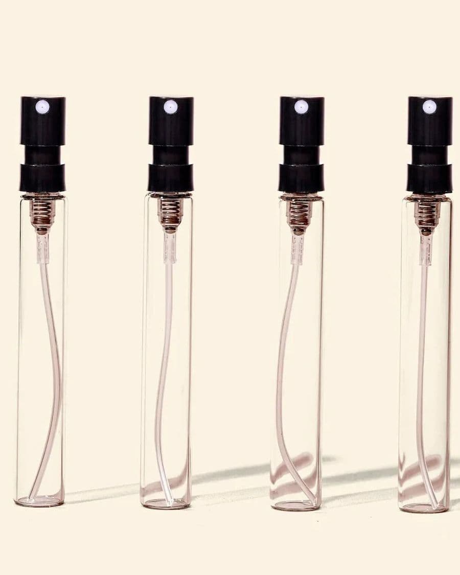 Vista previa de Frasco probador de perfume negro de 5 ml