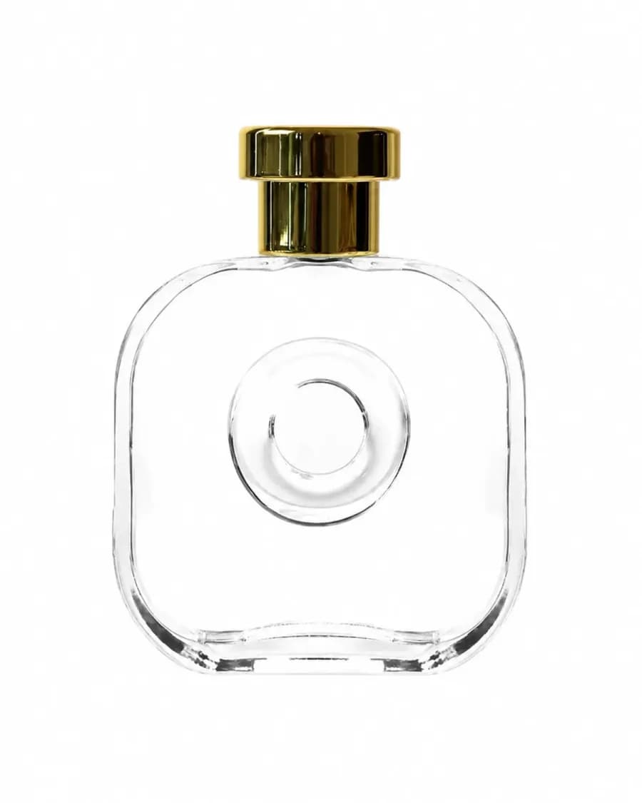 Circular Recess Glass Perfume Bottle preview