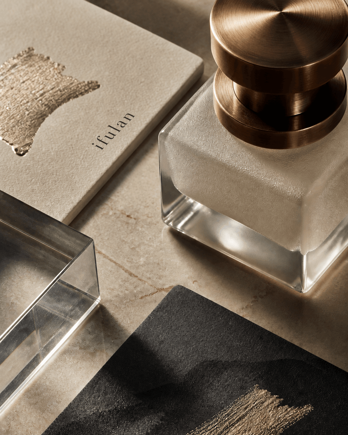 ifulan perfume packaging concept visualization